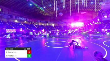 126 lbs 5th Place - Aramis Rivera, Team Montana vs Jayden Preston, Live Training