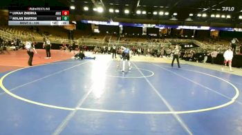 126 lbs Cons. Round 5 - Nolan Barton, Nolensville High School vs Lukah Zherka, Aubrey Rogers