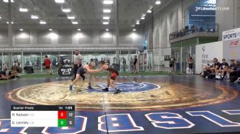 117 lbs Quarterfinal - Reid Nelson, Elite Athletic Club DZ vs Sergio Lemley, Illinois-Bourbonnais