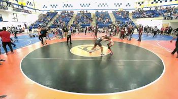 140 lbs Consi Of 8 #2 - Davion Goins, Coweta Tiger Wrestling vs Keymontay Aldrete, Broken Arrow Wrestling Club