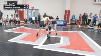 138 lbs 1st Place Match - Samantha Barragan, Texas Wesleyan vs Aileen Lester, Ottawa University