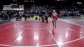 138 lbs Cons. Round 3 - Cael Staggs, McQueen Nevada vs Jordan Loya, Madison