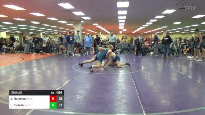 170 lbs Rr Rnd 5 - Benjamin Hartman, Silent Victory HS vs Louie DeJulia, CRWC HS