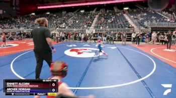 49 lbs Cons. Round 3 - Emmett Alcorn, Green River Grapplers Wrestling vs Archer Morgan, Douglas Wrestling Club