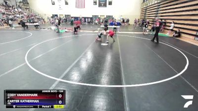 126 lbs Cons. Round 2 - Cody Vandermark, IA vs Carter Katherman, MN