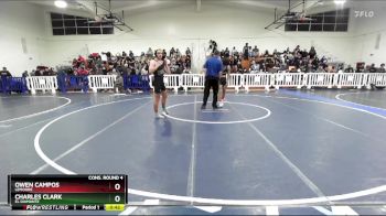 144 lbs Cons. Round 4 - Charles Clark, El Diamante vs Owen Campos, Lemoore