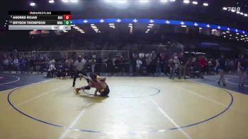144 3A 5th Place Match - Bryson Thompson, Winter Haven vs Andres Rojas, Miami Southridge Hs