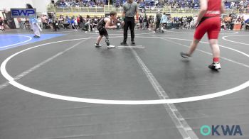 105 lbs Rr Rnd 2 - Haylin Higgins, Pawnee Wrestling Club vs Case Anderson, Comanche Takedown Club