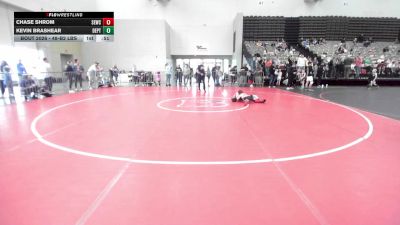 48-B2 lbs 3rd Place - Chase Shrom, Shore Elite Wrestling Club vs Kevin Brashear, Deptford
