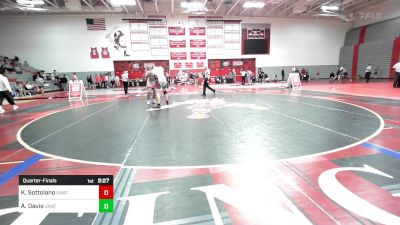 285 lbs Quarterfinal - Kade Sottolano, UNATT - Edinboro vs Ashton Davis, UNATT - Cornell