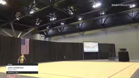Julia Lahdensuo - Clubs, Gypsy Flyers - 2021 USA Gymnastics Championships