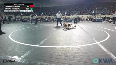 76 lbs Final - Channing Bowman, Prodigy Elite Wrestling vs Graham Sandoval, Cowboy Wrestling Club