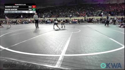96 lbs Consi Of 8 #2 - Kannon Guillet, Pocola Youth Wrestling vs BaJon Gunter, Prodigy Elite Wrestling