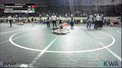 80 lbs Semifinal - Oakley Blankenship, Prodigy Elite Wrestling vs Baze Fox, Cowboy Wrestling Club