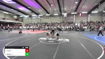 90 lbs Quarterfinal - Jason Tree, Rez Wrestling vs Joseph Bajza, Bald Eagle Wrestling