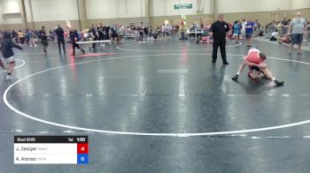 92 lbs Rr Rnd 3 - Jake Zesiger, Sanderson Wrestling Academy vs Anthony Alonso, Tampa Bay Tigers Wrestling