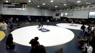 49 lbs Round 1 - Lily K, Threshold Wrestling Club vs Priscilla Garcia, Reign WC