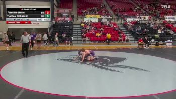 133 lbs Champ. Round 1 - Aidan Sprague, Indianapolis vs Ryker Smith, Missouri Valley