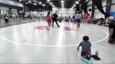 56 kg Consi Of 4 - Morgan Layman, Team VA vs Braylee Ireland, PA West Pink