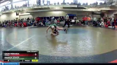 86 lbs Cons. Round 4 - Gavin Meranda, Indiana vs Maddox Stultz, Contenders Wrestling Academy