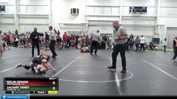 76 lbs Finals (2 Team) - Zachary Sandy, Jacket WC vs Nolan Deshon, Neighborhood