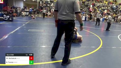 190 lbs Quarterfinal - Matthew Gorbatuk, Yale Street WC vs Bryce Tunno, Wrecking Crew