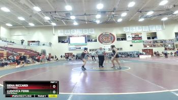 152 lbs Cons. Round 3 - Ludovica Ferri, Centennial vs Siena Riccardi, Southridge