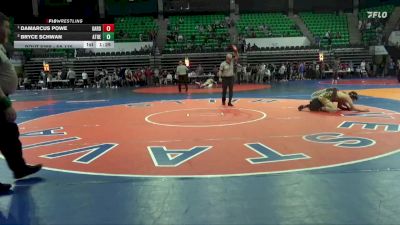 6A 175 lbs 1st Place Match - Damarcus Powe, Gardendale Hs vs Bryce Schwan, Athens