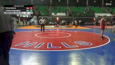 1A-4A 132 Cons. Round 3 - Jaxon Tuiolosega, Ohatchee vs Atlas Wells, Shoals Christian Schools