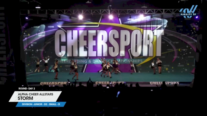 Alpha Cheer Allstars - Storm [2024 L2 Junior - D2 - Small - D Day 2 ...