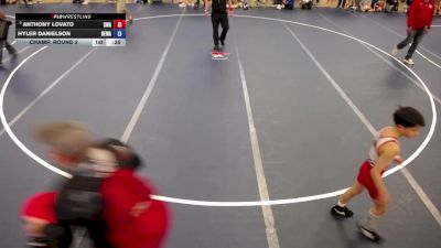 78 lbs Quarters - Eli Richter, WCWC vs Declan Reynolds, West Central Wrestling Club