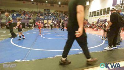 61 lbs Semifinal - Wyatt McCaskey, Warhorse Wrestling Club vs Elijah Kroll, Raw Wrestling Club