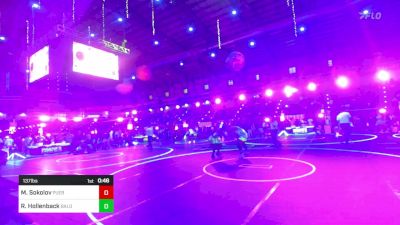 137 lbs Consi Of 8 #2 - Mikko Sokolov, Pueblo East vs Rowdy Hollenback, Bald Eagle