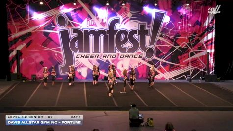 Davis Allstar Gym Inc - Fortune [2025 L4.2 Senior - D2 Day 1] 2025 JAMfest Jacksonville Classic