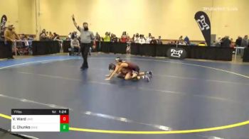 77 lbs Prelims - Van Ward, Union City vs Carter Chunko, Saucon Valley