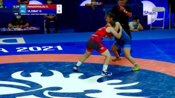 76 kg Quarterfinal - Eleni Papadopoulou, GRE vs Odbag Ulziibat, MGL
