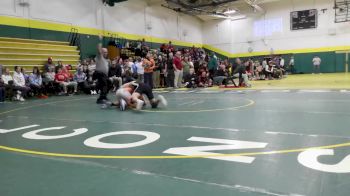 150 lbs Champ. Round 1 - Brody Bauman, Perrysburg vs Kaleb Martin, Edison