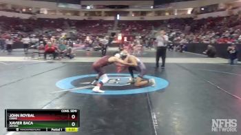 4A 107 lbs Cons. Semi - John Roybal, Cobre vs Xavier Baca, Deming