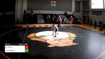 8U - 70 lbs Round 4 - Myles Mumau, Southmoreland vs Oliver Little, Derry