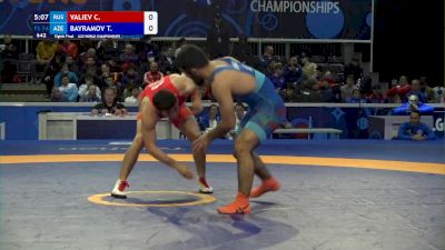 74 kg Round Of 16 - Chermen Valiev, Rus vs Turan Bayramov, Aze