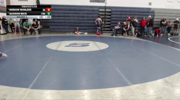 150 lbs Round 3 - Hudson Wohlers, Idaho vs Jackson Beck, Fighting Squirrels Wrestling Club
