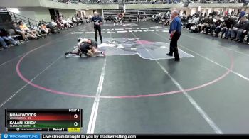 113 lbs Round 2 (4 Team) - Noah Woods, Washington vs Kalani Khiev, Glenbard North