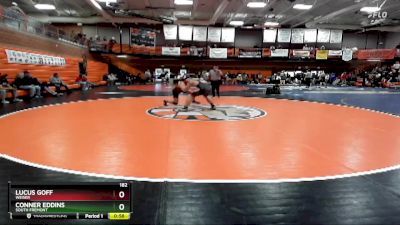 182 lbs Cons. Round 4 - Conner Eddins, South Fremont vs Lucus Goff, Weiser