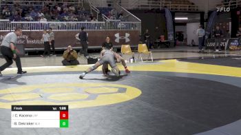 138 lbs Final - Colin Kacena, Lake Highland Prep vs Billy Dekraker, Blair Academy