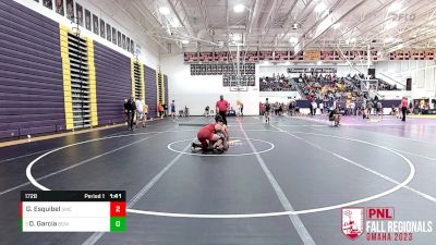 172B Round 2 - Dave Garcia, Big Game Wrestling Club vs Gabriel Esquibel, Spartan Mat Club