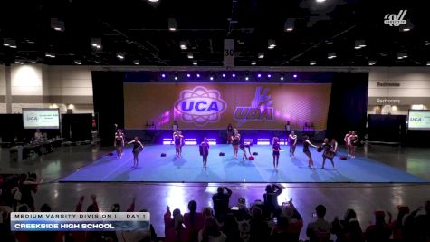 Creekside High School [2025 Medium Varsity Division I Day 1] 2025 UCA Florida Regional
