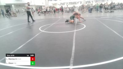 190 lbs Quarterfinal - Logan Maclaurin, Fearless vs Lj Olson, The 300