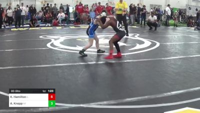 80-B lbs Round 5 - Kingston Hamilton, IL vs Asher Knopp, NY