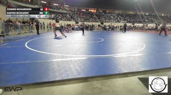 120 lbs Round Of 64 - Conner Richardson, Bartlesville vs Easton McGilbert, Midwest City MS