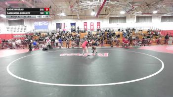 165 lbs Semifinal - Sadie Nadeau, Spaulding vs Samantha Bennett, Windham